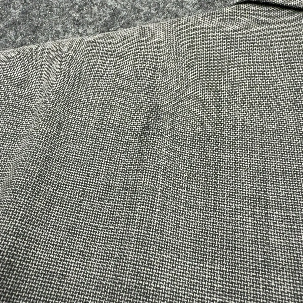 Brooks Brothers Blazer Mens 44L Grey Wool Blend Explorer Regent Fit Classic